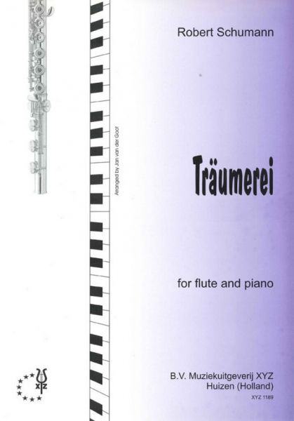 Träumerei op.15,7 for flute and piano