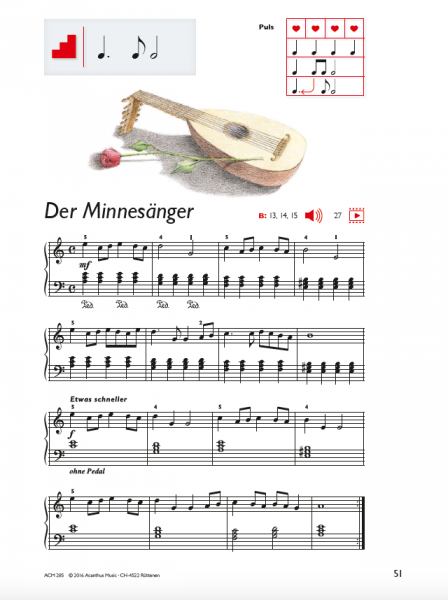 Schule für Klavier Flying fingers 2