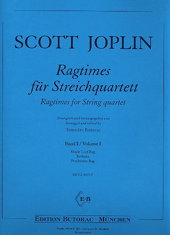 Ragtimes Band 1 für Streichquartett
