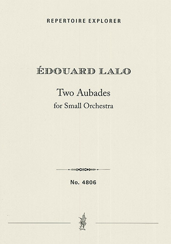 2 Aubades for small orchestra