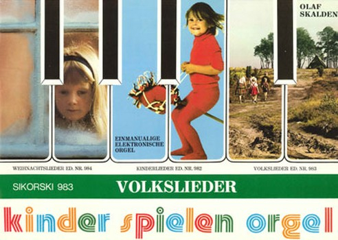Volkslieder: für E-Orgel