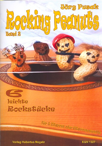 Rocking Peanuts Band 2 für 4 Gitarren (Ensemble)