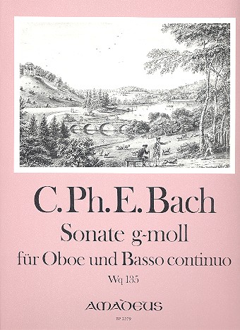 Sonate g-Moll wq135 für Oboe und Bc