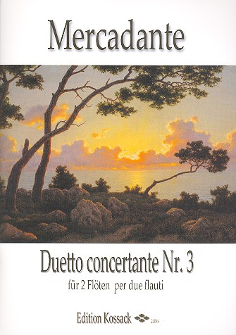 Duo concertante Nr.3 für 2 Flöten