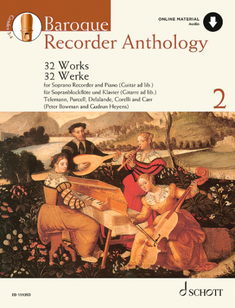 Sammelband Baroque Recorder Anthology 2