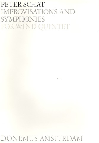 Improvisations and Symphonies op.11 for flute, oboe, clarinet, horn