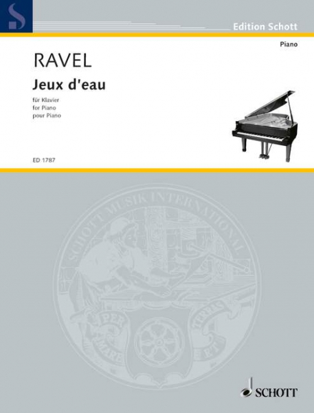 Jeux d&#039;eau für Klavier