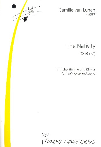 The Nativity für Gesang (hoch) und Klavier
