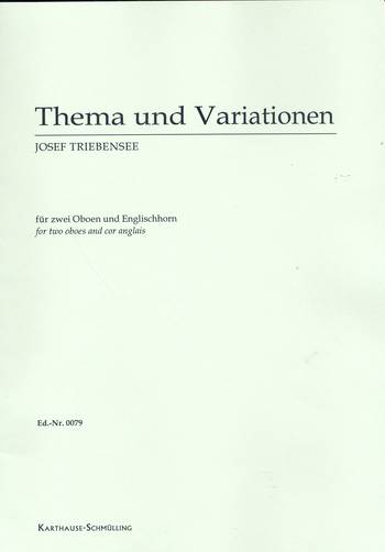 Thema und Variationen für 2 Oboen und Englischhorn