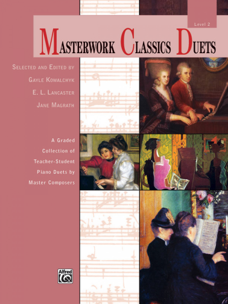 Masterwork classic Duets Level 2 for piano 4 hands