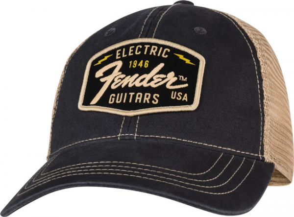 Mütze Fender Transition Logo Patch BLK/STONE