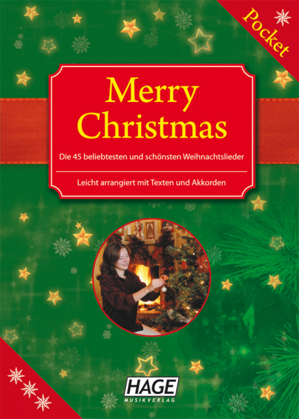 Weihnachtsliederheft Merry Christmas