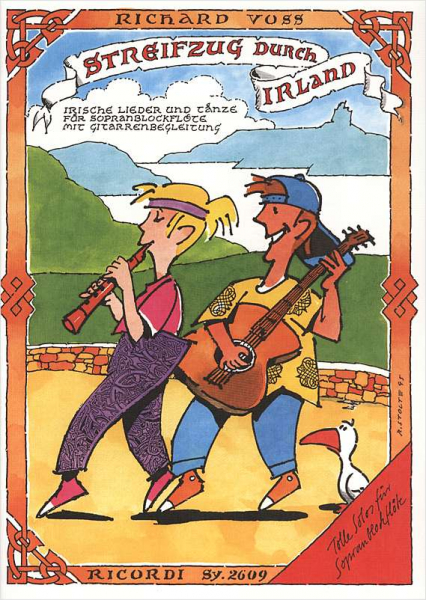 Streifzug durch Irland für Blockflöte