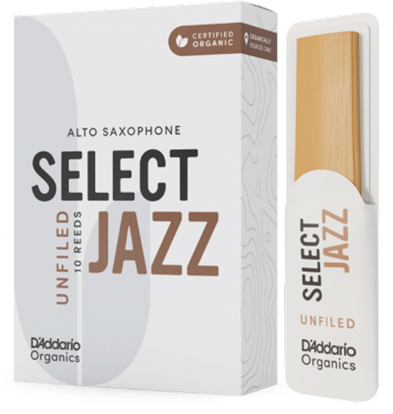 Es-Alt-Sax-Blatt D&#039;Addario Woodwinds Select Jazz Unfiled, 2M