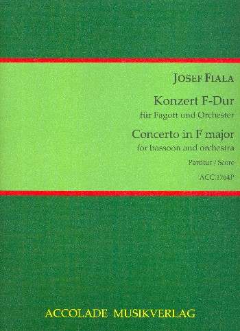 Konzert F-Dur für Fagott und Orchester