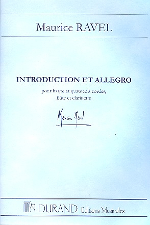 Studienpartitur Introduction + Allegro - Antiquariat