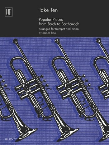 Take ten Popular pieces from Bach to Bacharach for trumpet and piano
