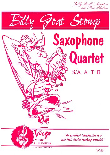 Billy Goat Stomp for 4 saxophones (S(A)ATBar)
