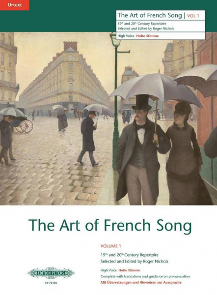 The Art of French Song vol.1 for high voice and piano