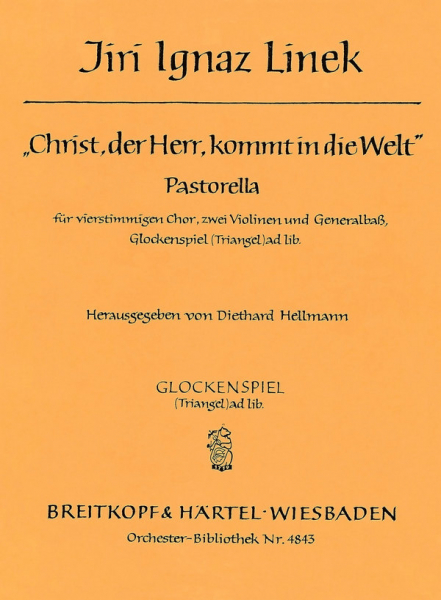 Christ der Herr kommt in die Welt für gem Chor und Orchester