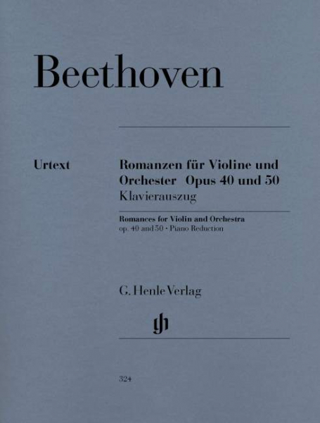 Romanzen für Violine und Orchester op. 40 und 50