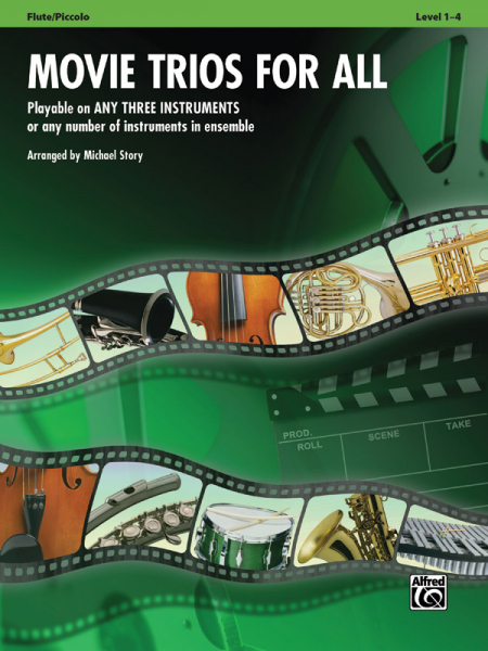 Movie Trios for All for 3 instruments