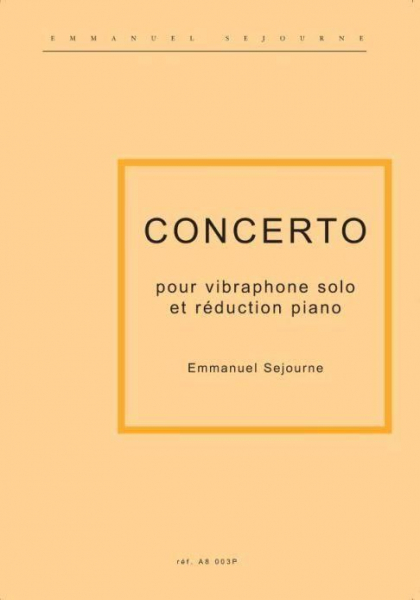 Concerto pour vibraphone et orchestre à cordes