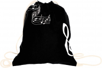 Vorschau: Turnbeutel agifty Bag Vorschau: Turnbeutel agifty Bag Violinschlüssel schwarz