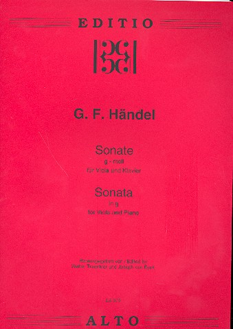 Sonate g-Moll für Viola und Klavier