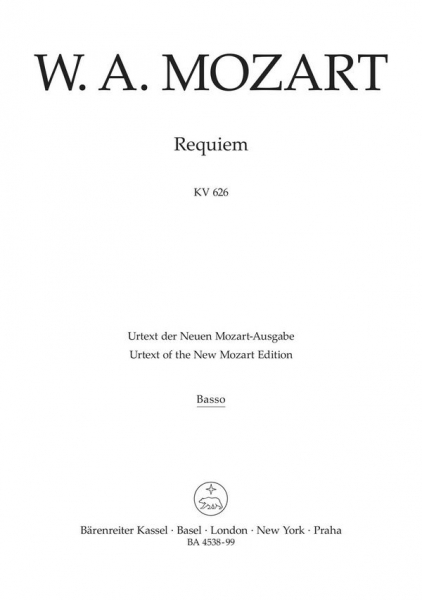 Requiem KV626 für Soli, Chor und Orchester