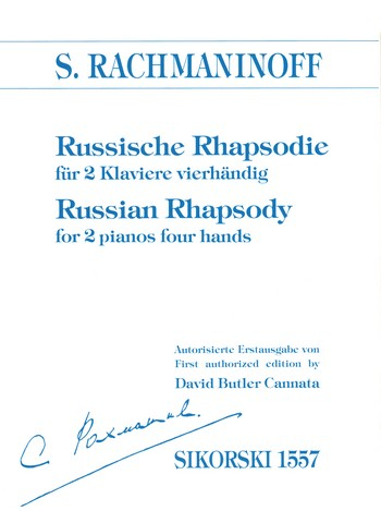 Russische Rhapsodie für 2 Klaviere