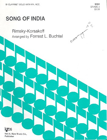 Song of India für Klarinette und Klavier