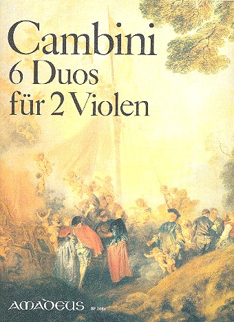 6 konzertante Duos für 2 Violen