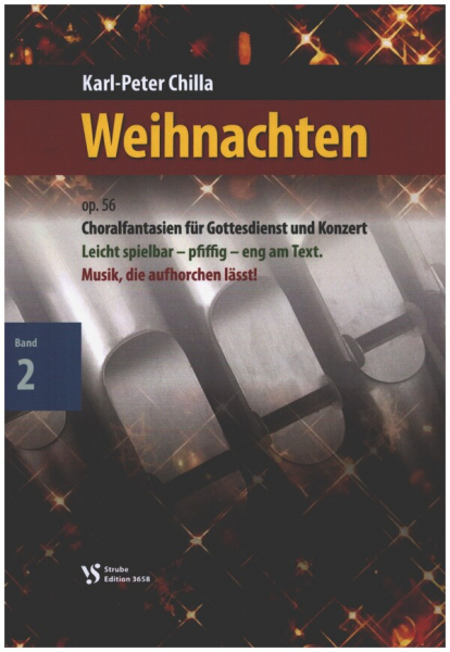 Weihnachtsliederbuch für Orgel Weihnachten op.56 Band 2