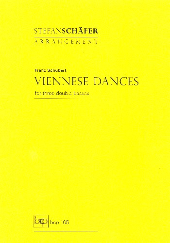 Viennese Dances für 3 Kontrabässe