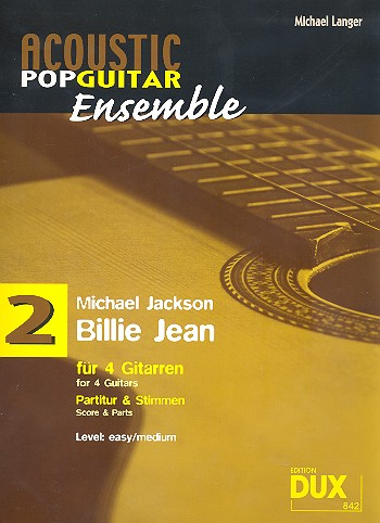 Billie Jean: für 4 Gitarren (Ensemble)