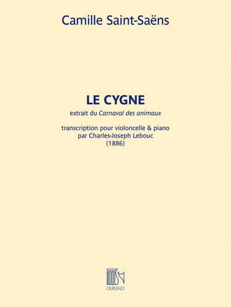 Le Cygne pour violoncelle et piano