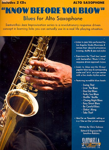 Know before You blow - Blues (+2 CD&#039;s): for wind ensemble