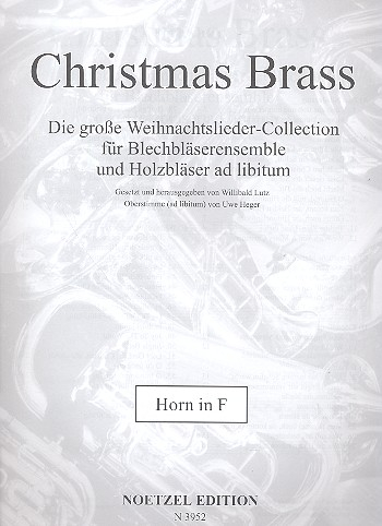 Christmas Brass für Blechbläser-Ensemble (Holzbläser ad lib)