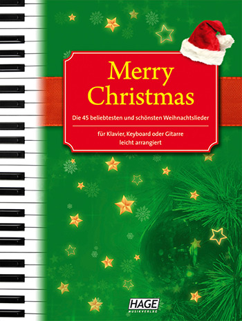 Weihnachtsliederbuch für Klavier Merry Christmas