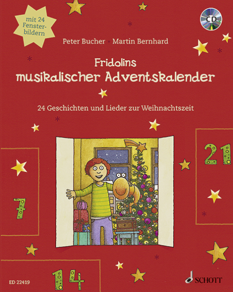 Weihnachtsliederbuch Fridolins musikalischer Adventskalender