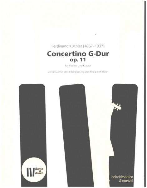 Concertino G-Dur op.11 für Violine und Klavier