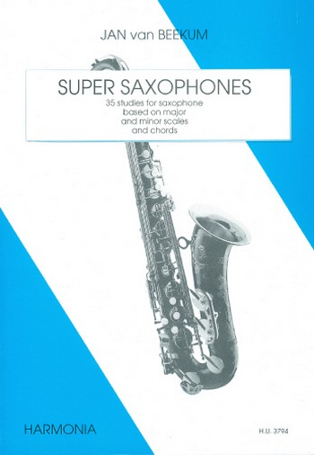 Übungsbuch Saxophon Super Saxophones - 35 Studies