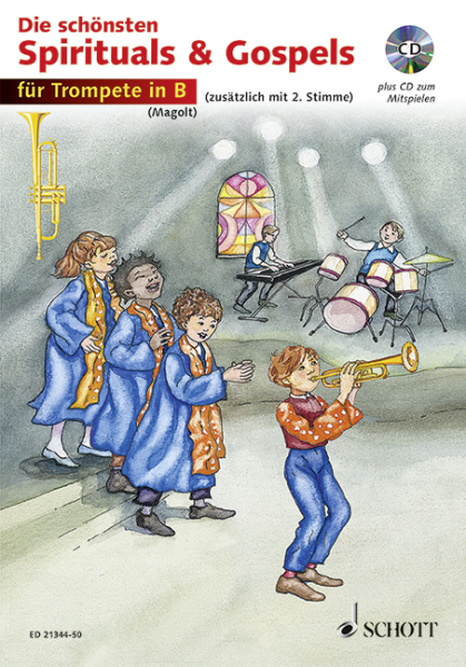 Spielbuch für Tompete Die schönsten Spirituals &amp; Gospels