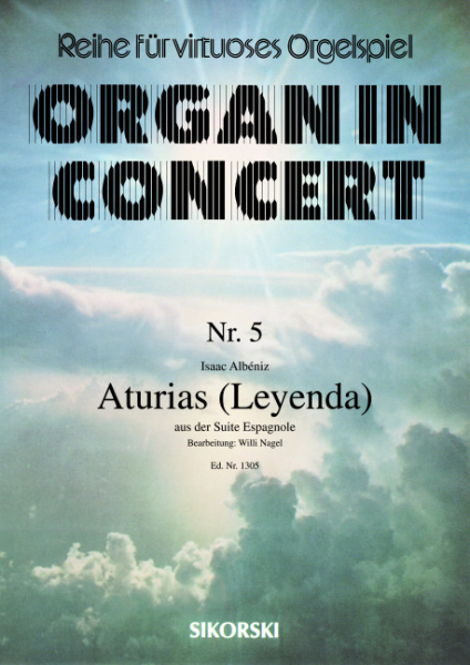 Asturias (Leyenda) für E-Orgel