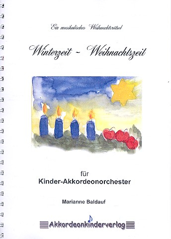 Winterzeit - Weihnachtszeit für Kinder-Akkordeonorchester