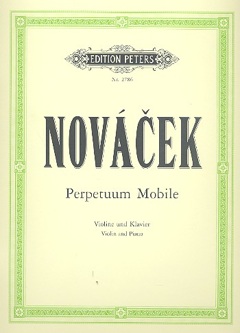 Perpetuum mobile für Violine und Klavier