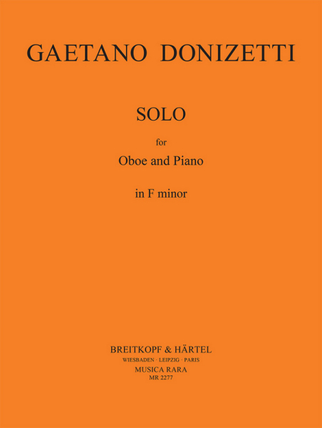 Solo f-Moll für Oboe und Klavier
