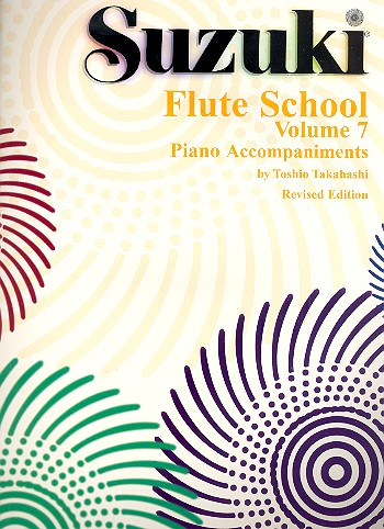 Suzuki Flute School vol.7 for flute and piano