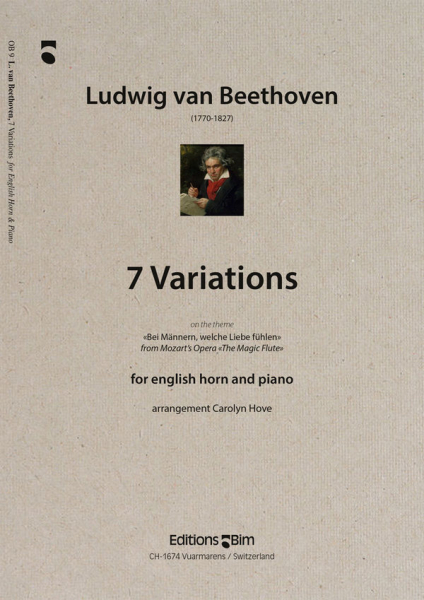 7 Variationen über &#039;Bei Männern welche Liebe fühlen&#039; für Englischhorn und Klavier